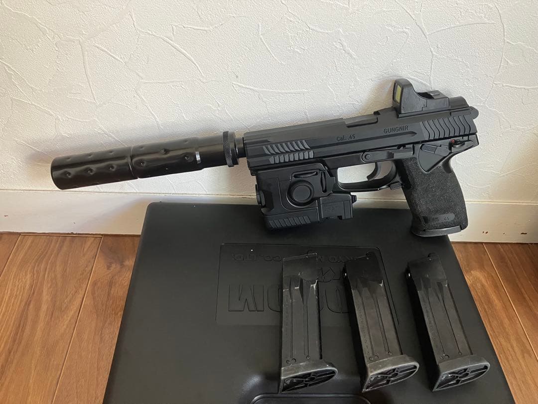 東京マルイ ソーコムMk23 固定スライドガスガン ファースト影縫カスタム