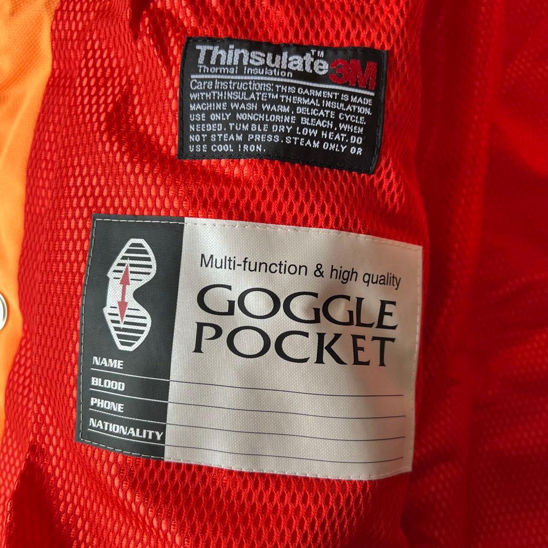 【希少】SNOOPY オーストリア代表モデル スキーウェア アシックス オレンジ