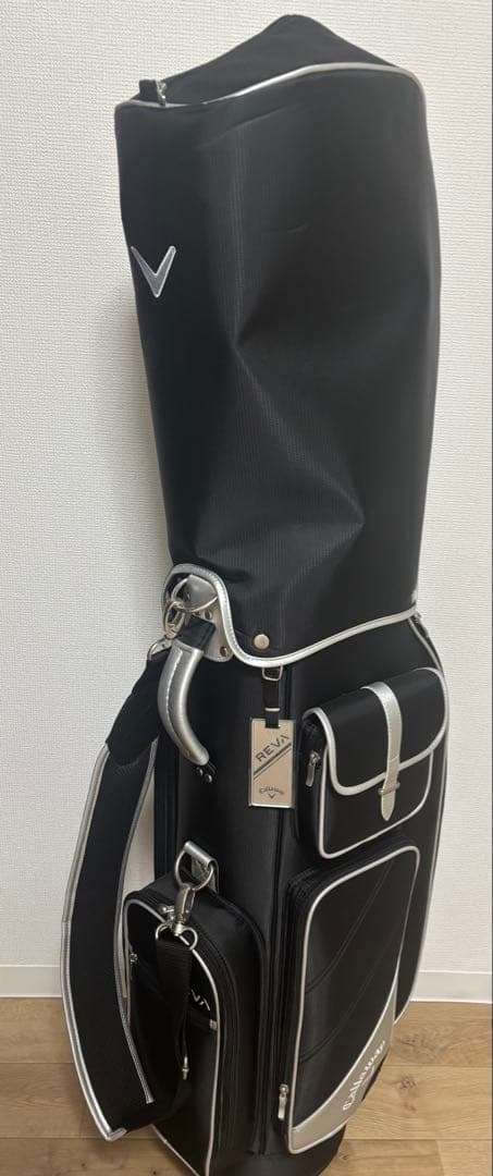Callaway キャディバッグ ブラック/シルバー reva24