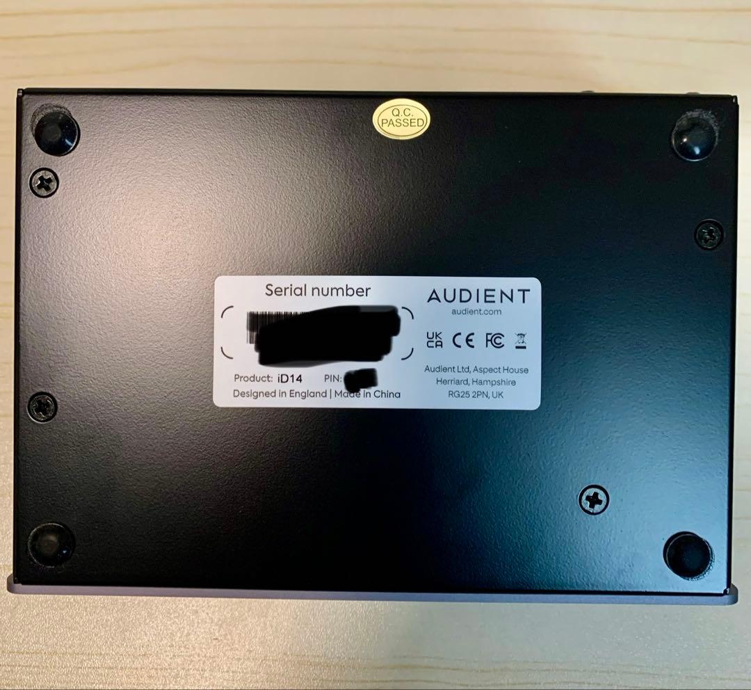 AUDIENT iD14 mkⅡ オーディオインターフェイス