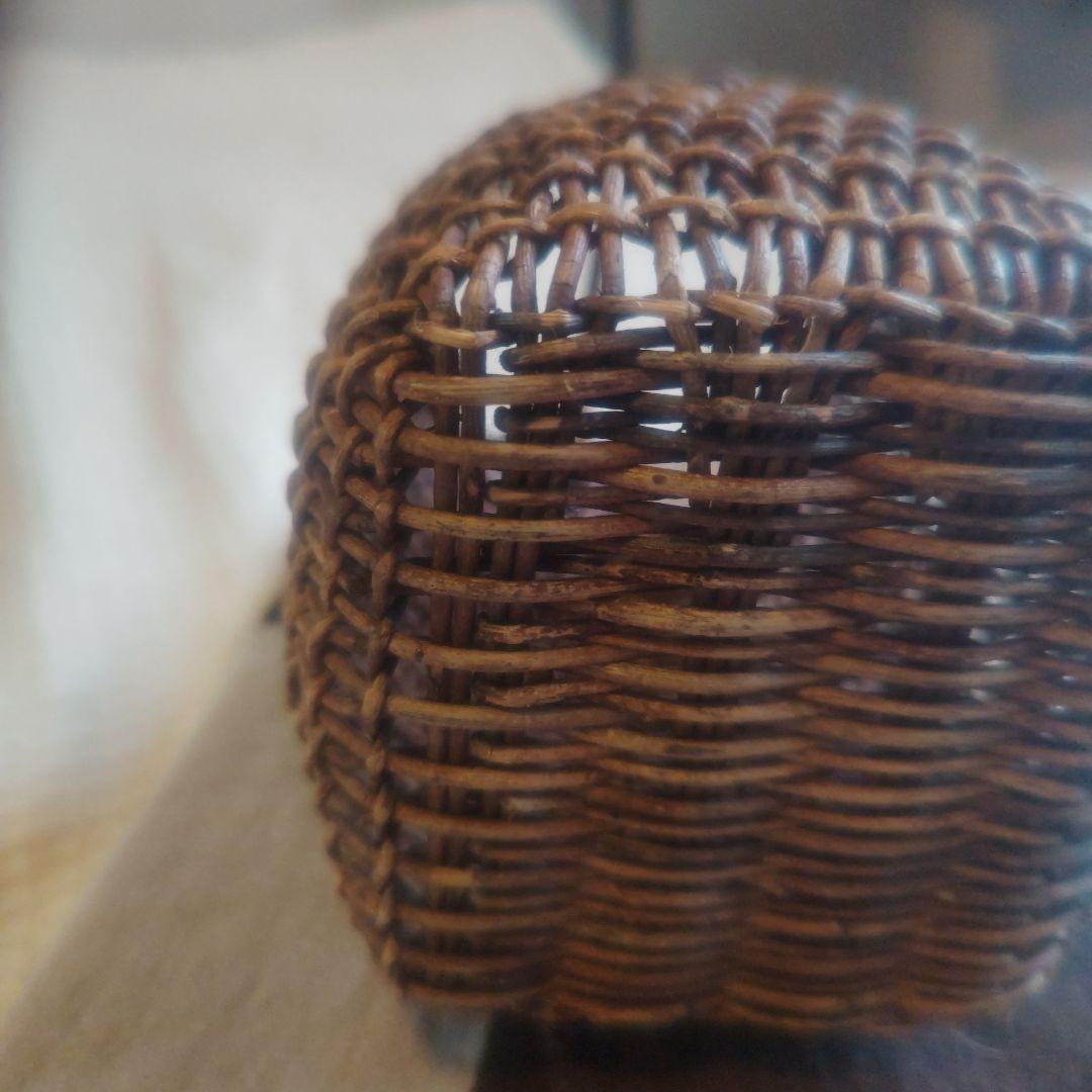 アケビ　木通　籠　バスケット