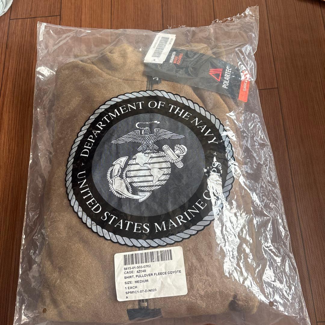 USMC プルオーバーフリース\