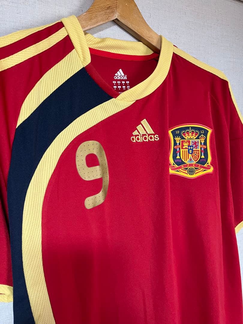 古着 adidas スペイン代表 ユニフォーム フェルナンドトーレス 09年