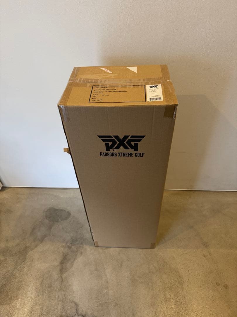 【新品 未開封 現行品】PXG デラックスキャリースタンドバッグ ブラック