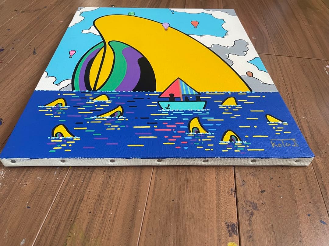 抽象風景絵画　清水公太