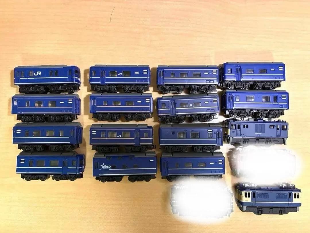 bトレインショーティー　寝台客車まとめ売り