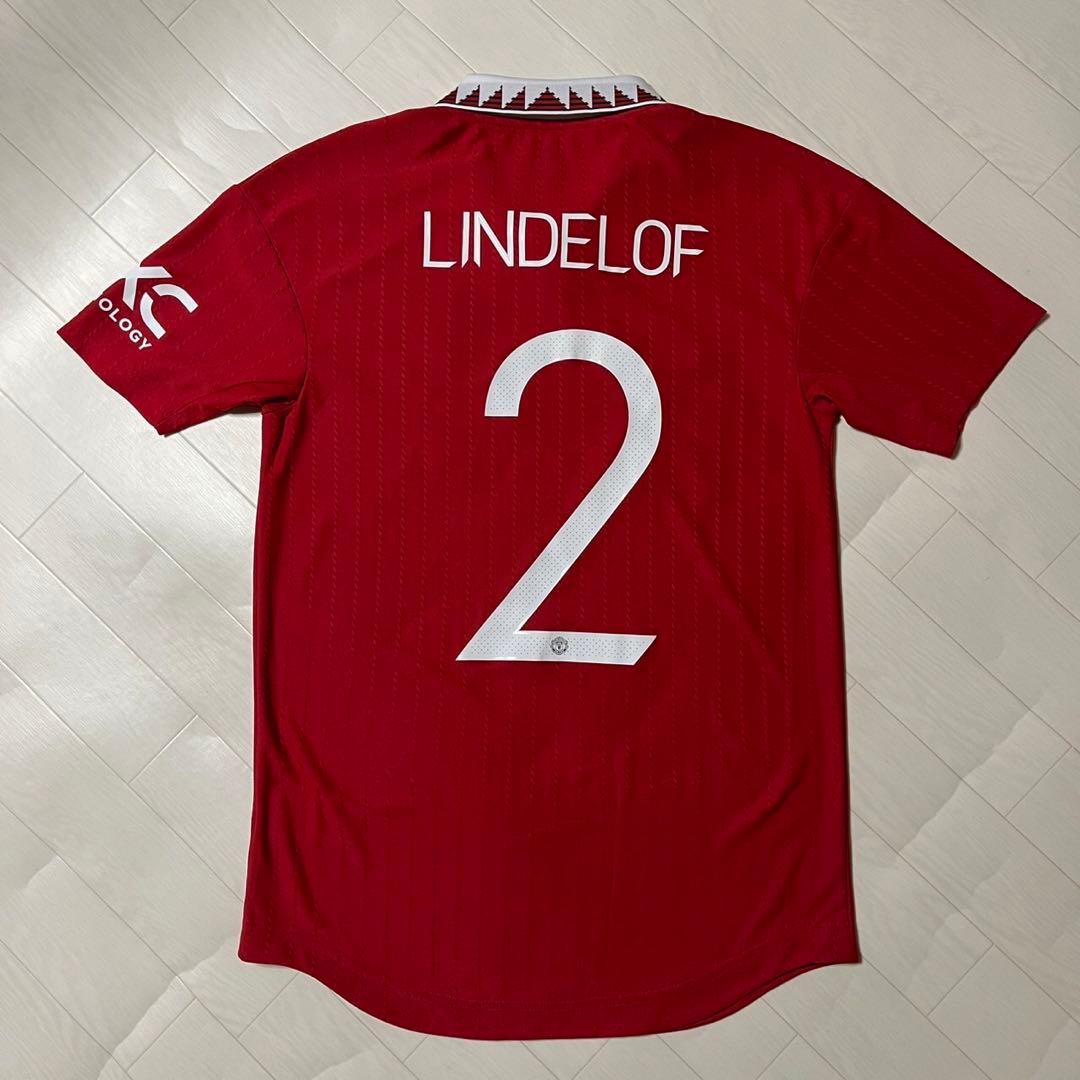 アディダス マンチェスター オーセンティック ユニフォーム ホーム リンデロフ