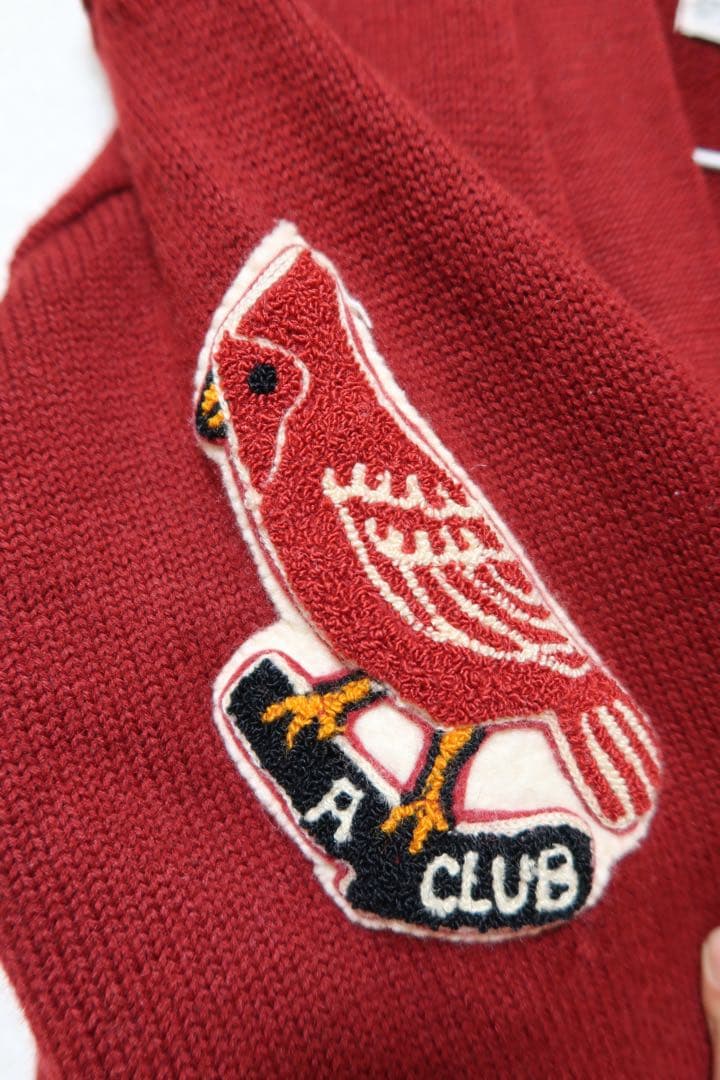 50's~60's レタードカーディガン