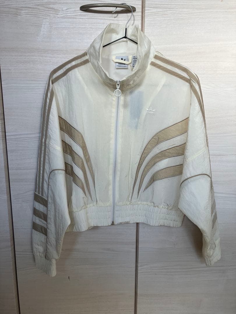 アディダス オリジナルス アトランタ カットライン ルーズナイロントラックトップ