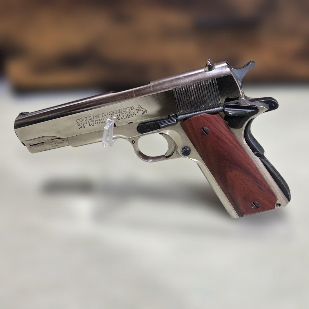 MGC コルトガバメント　MK IV SERIES'70 木製グリップ
