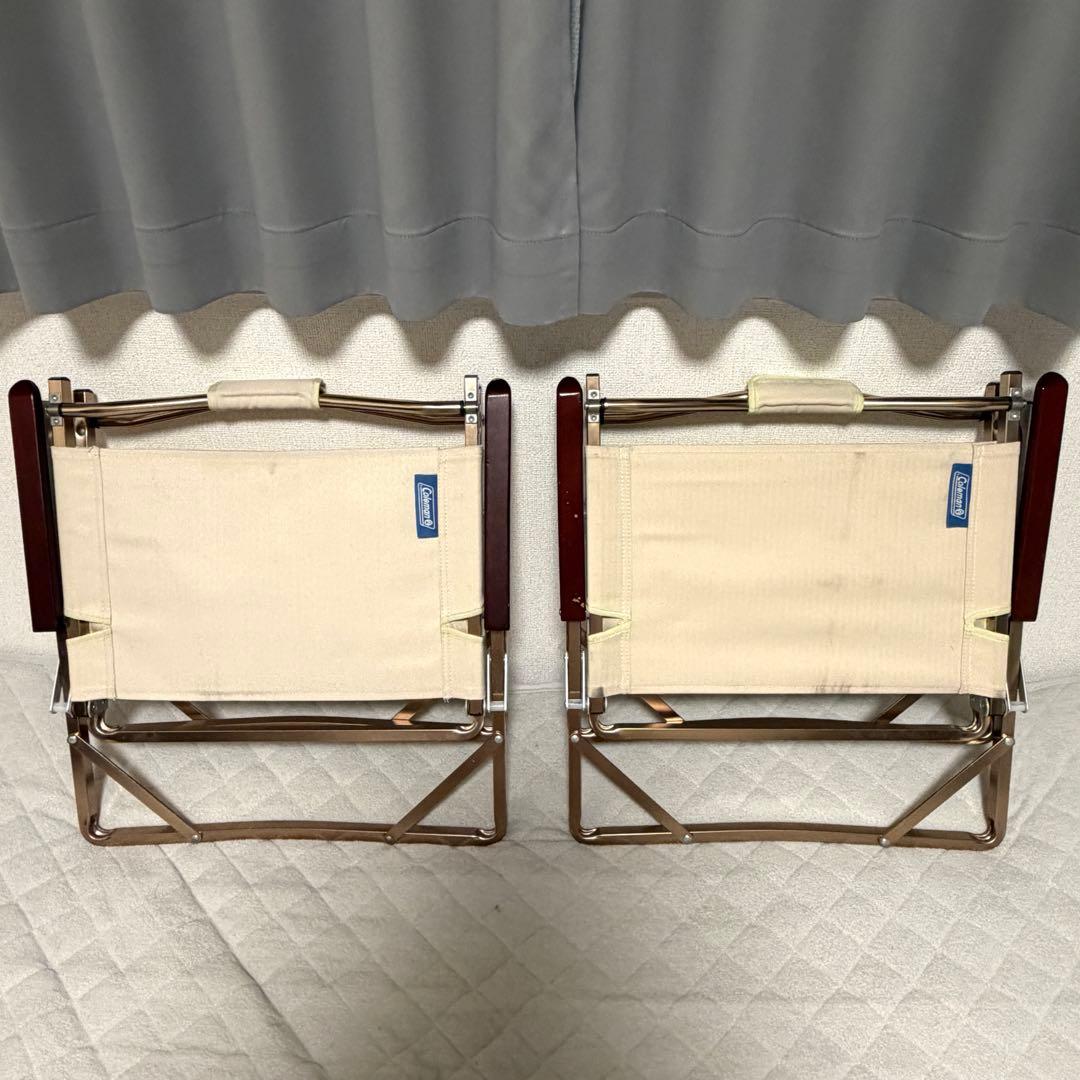 コールマン　インディゴレーベル　モンロ　フォールディングチェア　2脚セット