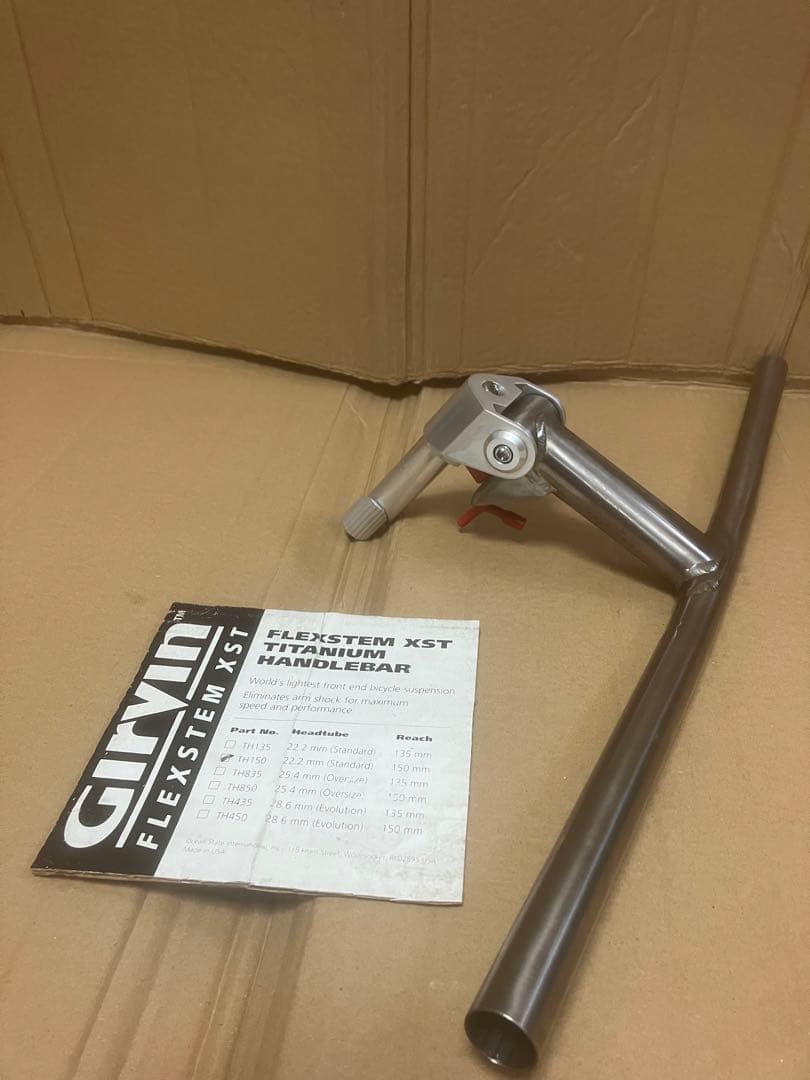 パーツ GIRVIN FLEXSTEM XST TI MTB 90s SOFTRIDE