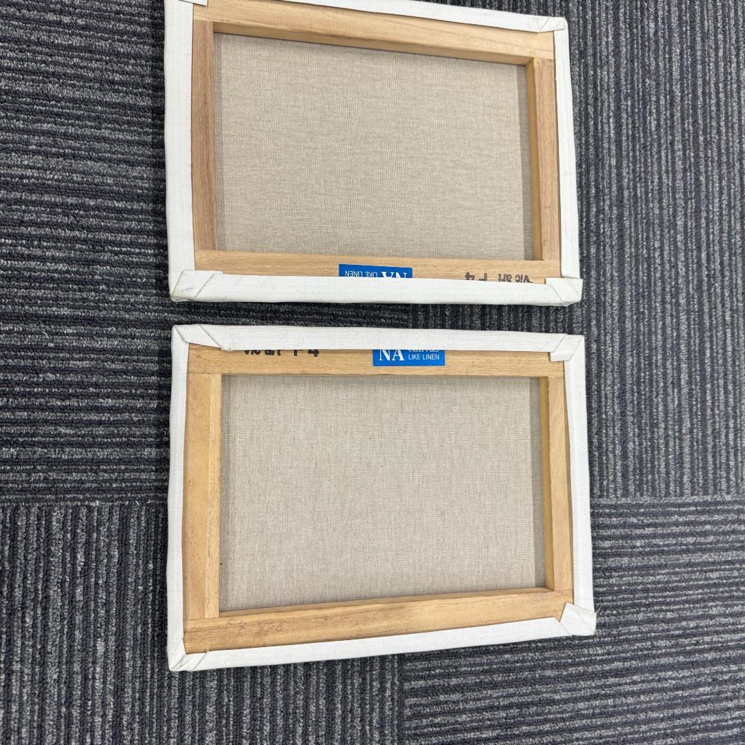 鳳凰美人刺青画　美人版画　龍泉 リュウセン 在銘 艶絵 額油絵二枚