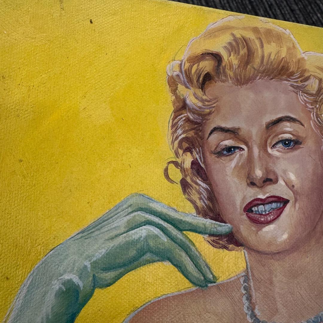 鳳凰美人刺青画　美人版画　龍泉 リュウセン 在銘 艶絵 額油絵二枚