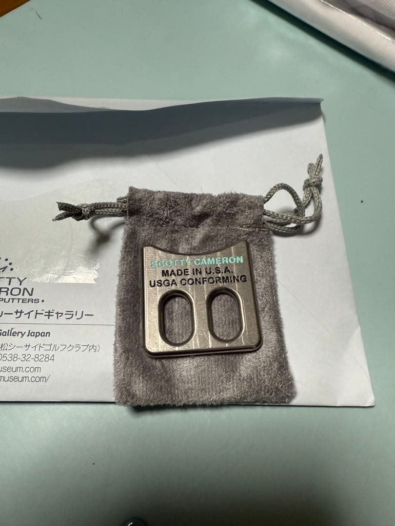 値下げ⭐️Scotty Cameron ゴルフマーカー 新品ま未使用