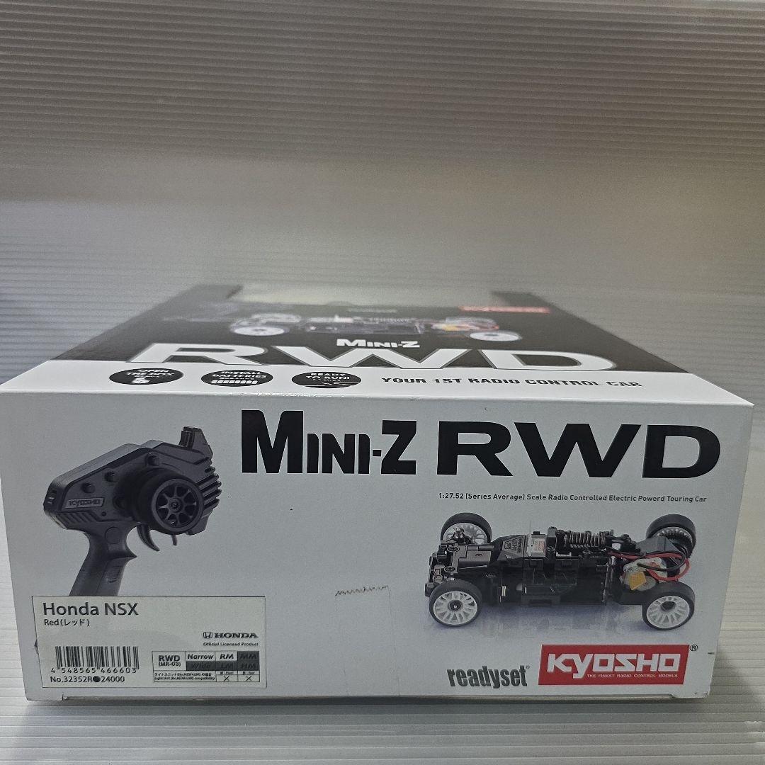 激安出品！新品未使用！京商ミニッツMR-03ホンダNSXレッド　レディーセット