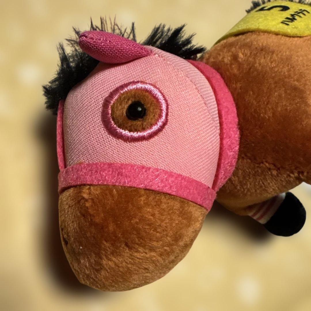 タグ付♡ハルウララ♡サラブレッドコレクションマスコットボールチェーン/ピンク