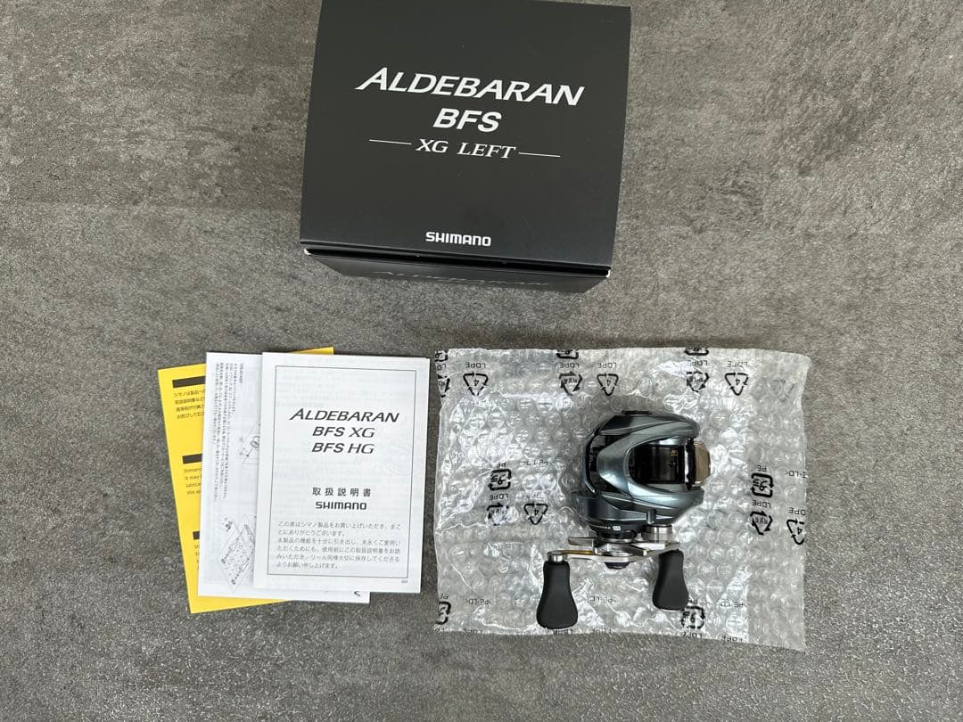 新品 SHIMANO 22 ALDEBARAN BFS XG Lシマノ