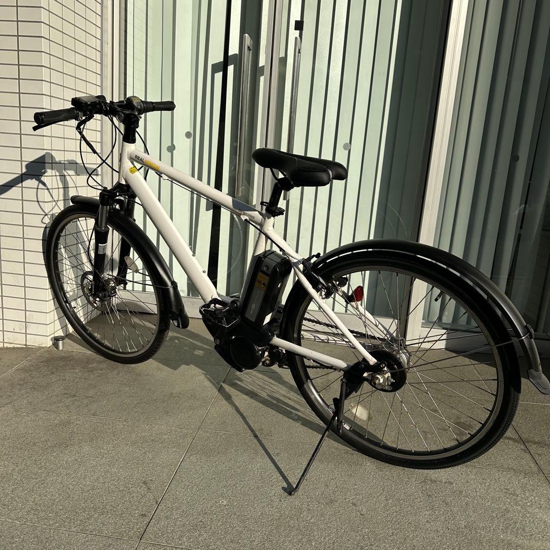 ブリヂストン 電動自転車リアルストリーム 26インチホワイト