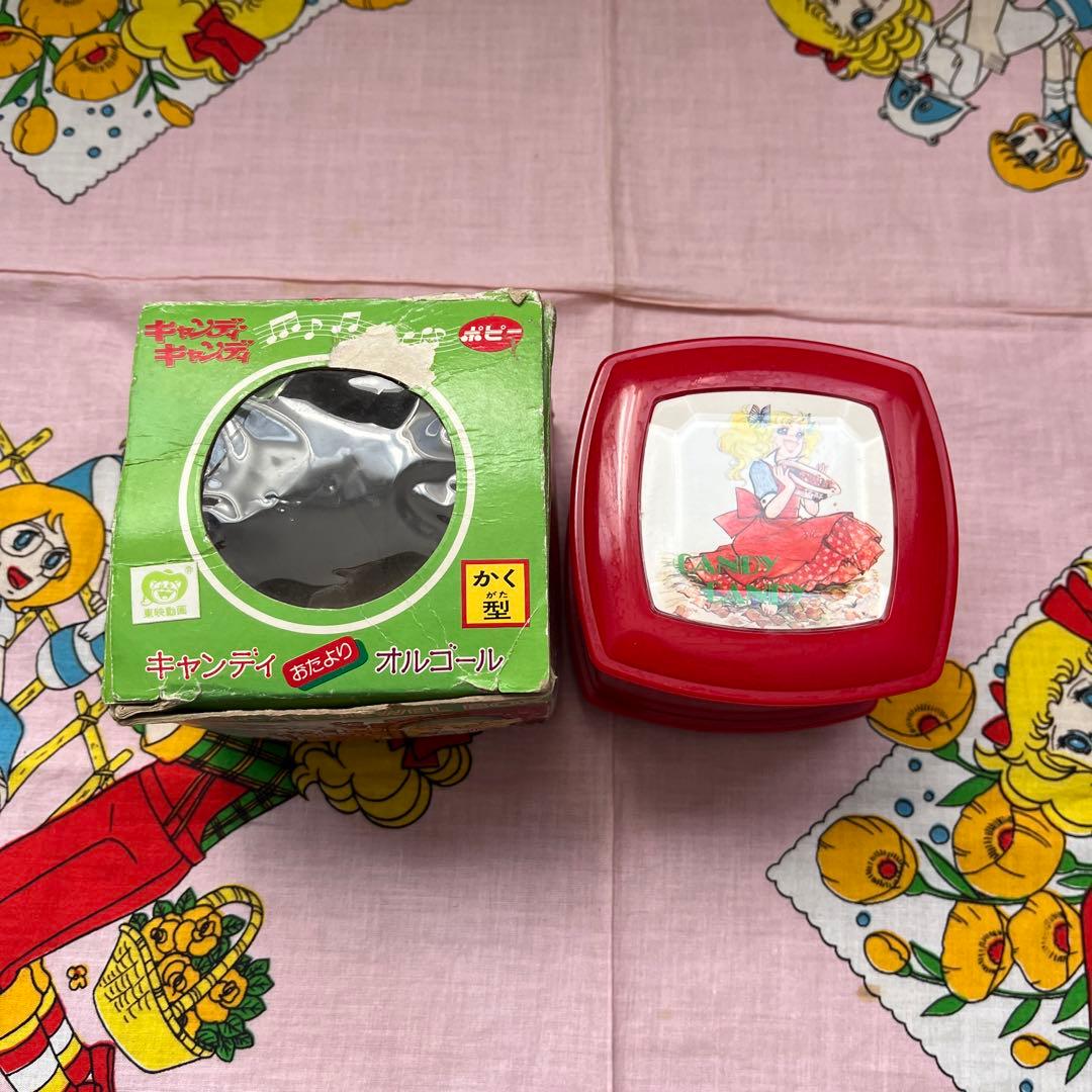 キャンディキャンディ　オルゴール　かく型