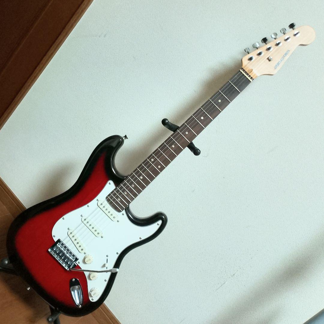 美品　SELDER　ストラトキャスタータイプ　エレキギター　サンバースト