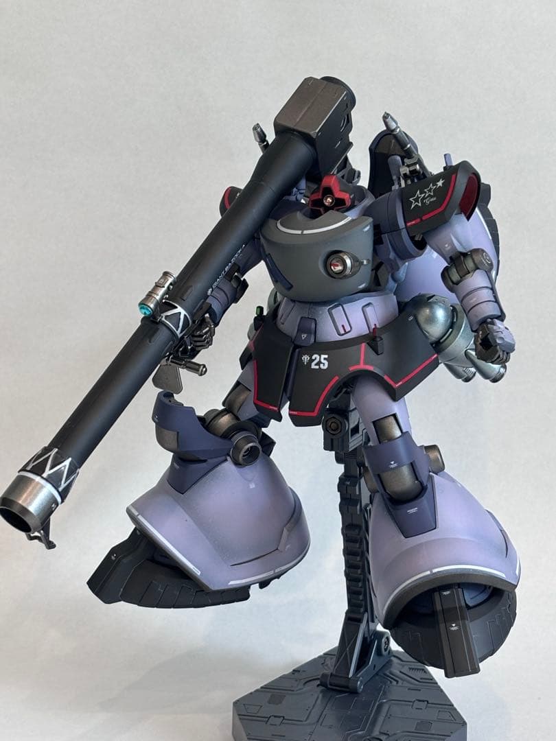 【1/25まで値引き！】HG 1/144 リック・ドム(GQ) 全塗装完成品