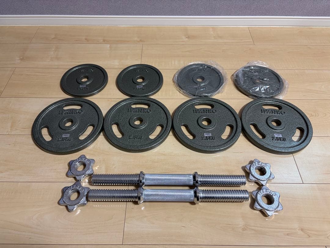 【美品】IVANKO イヴァンコ　ダンベルセット