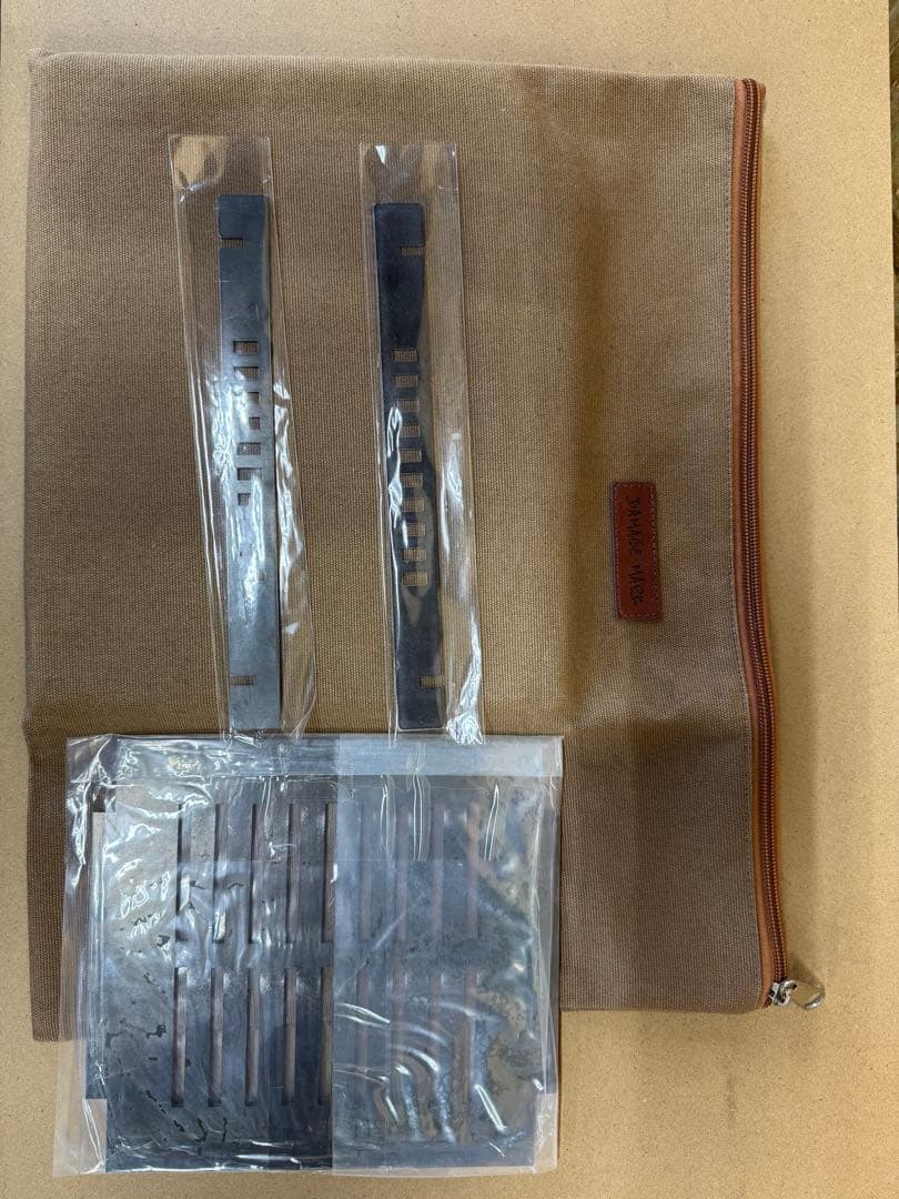 damagemark焚き火台RECTAロストル五徳セット