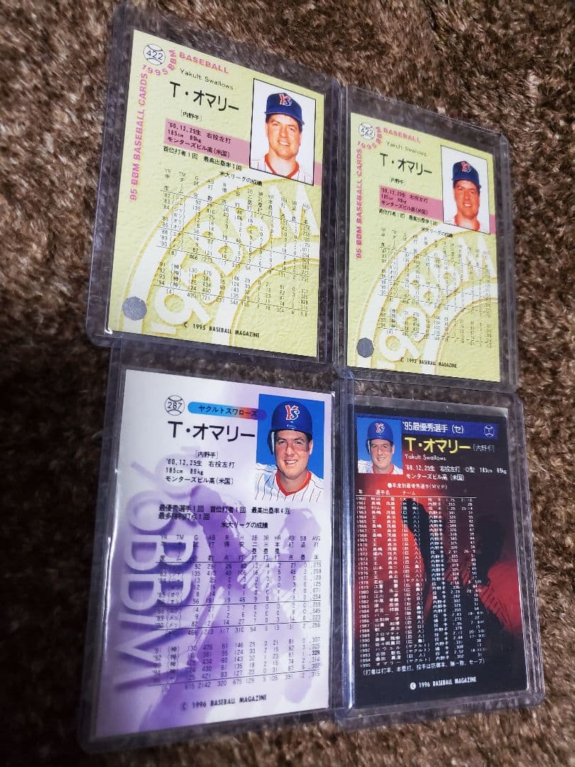 【超希少】★トーマス・オマリー(ヤクルトスワローズ時代)の実使用バット★