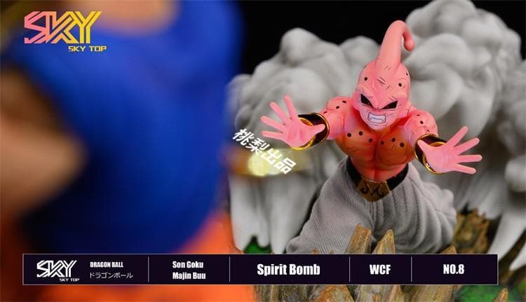 新品未開封『ドラコンボール』　魔人ブウ　＊　孫悟空　 ガレージキット スタチュー