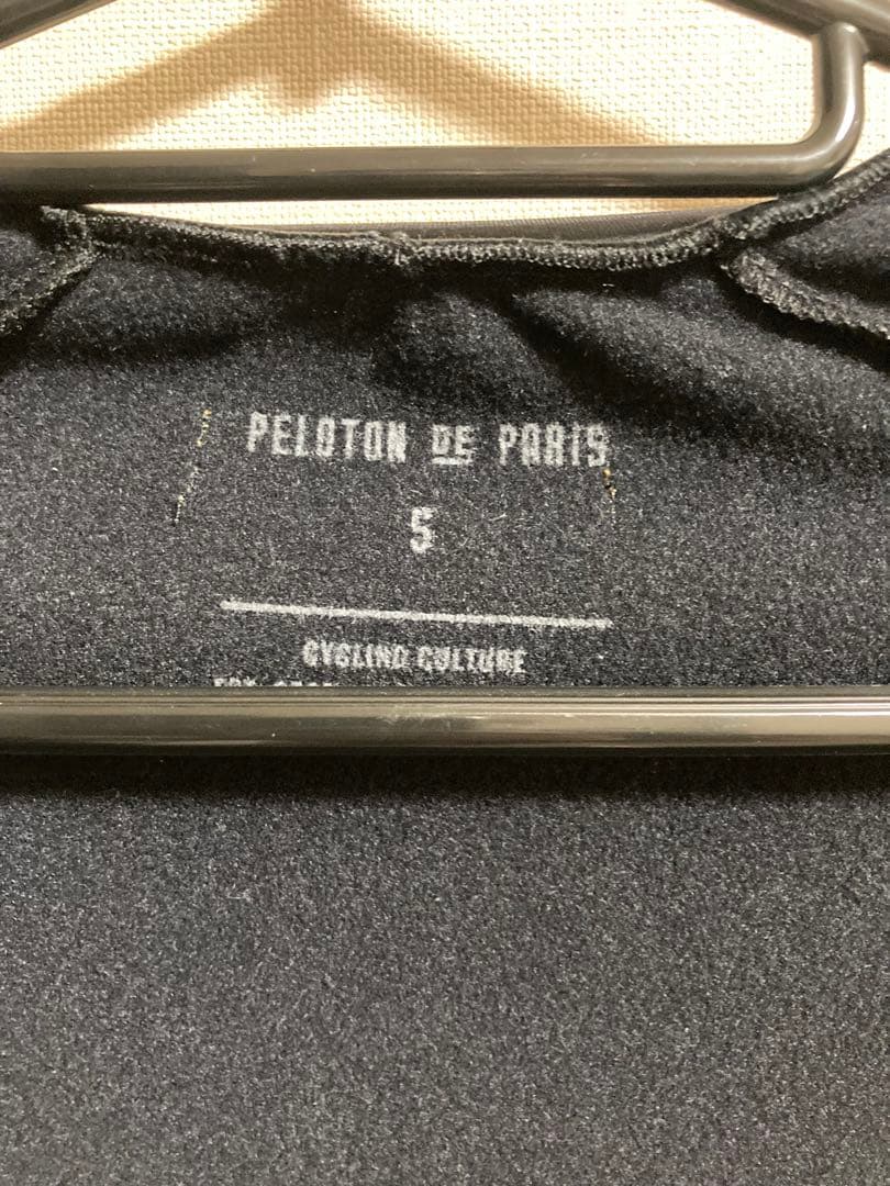 プロトンドパリ　ウインタージャージ　黒　S サイクルジャージ　サイクルウエア