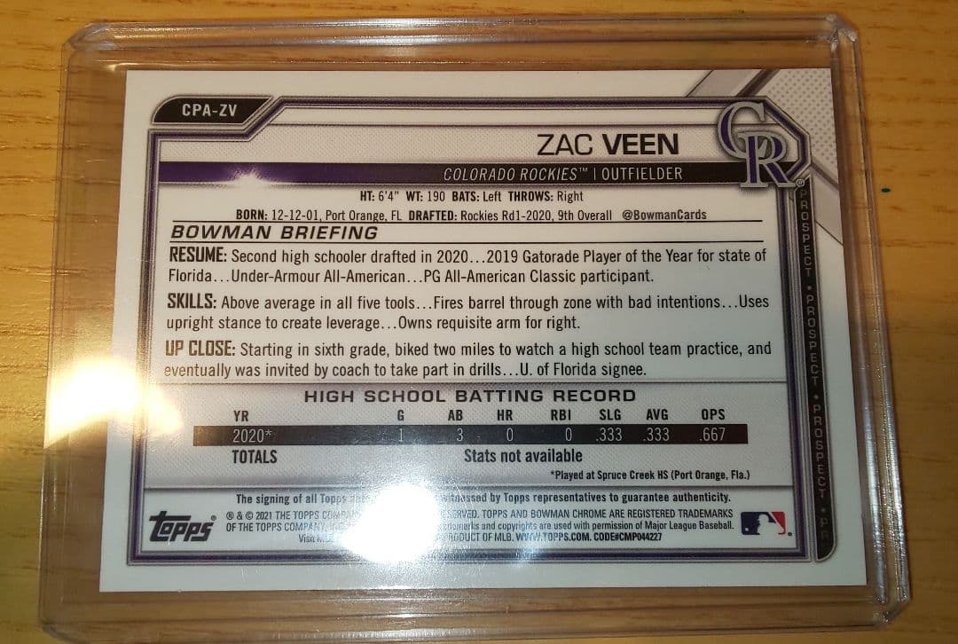 その他 bowman2021 ZAC VEEN atomicrefractor auto
