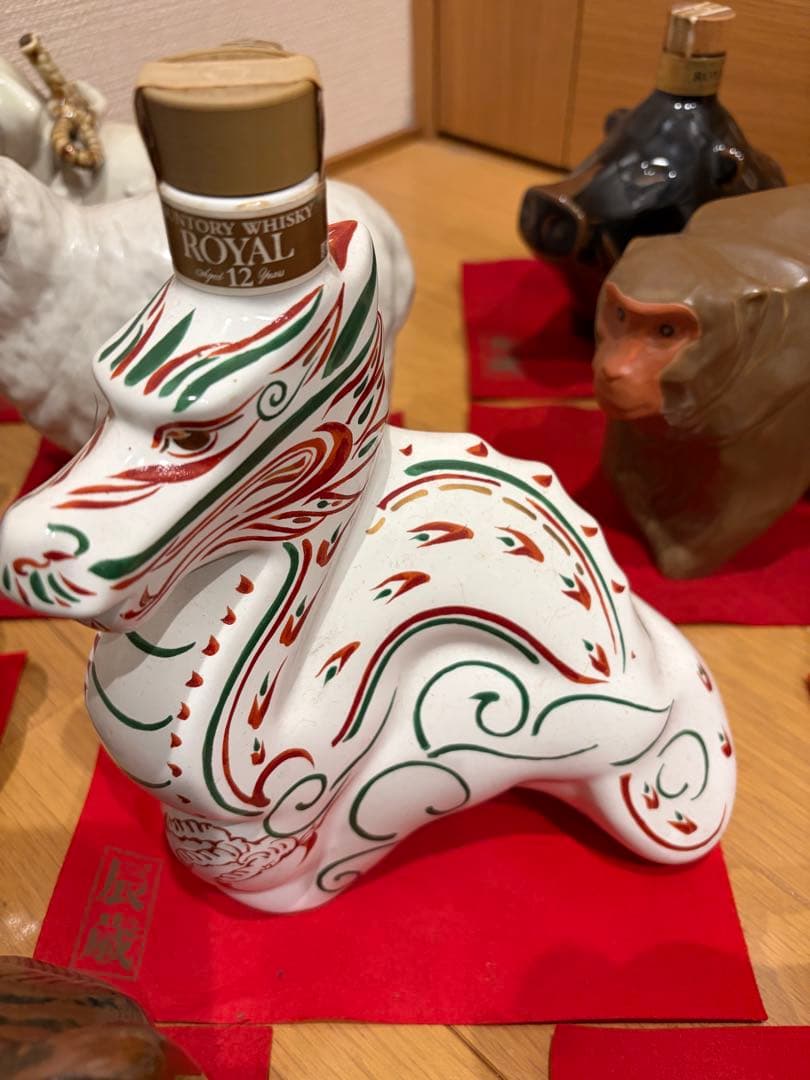 【未開封】サントリーローヤルウイスキー干支ボトル12年12本セット