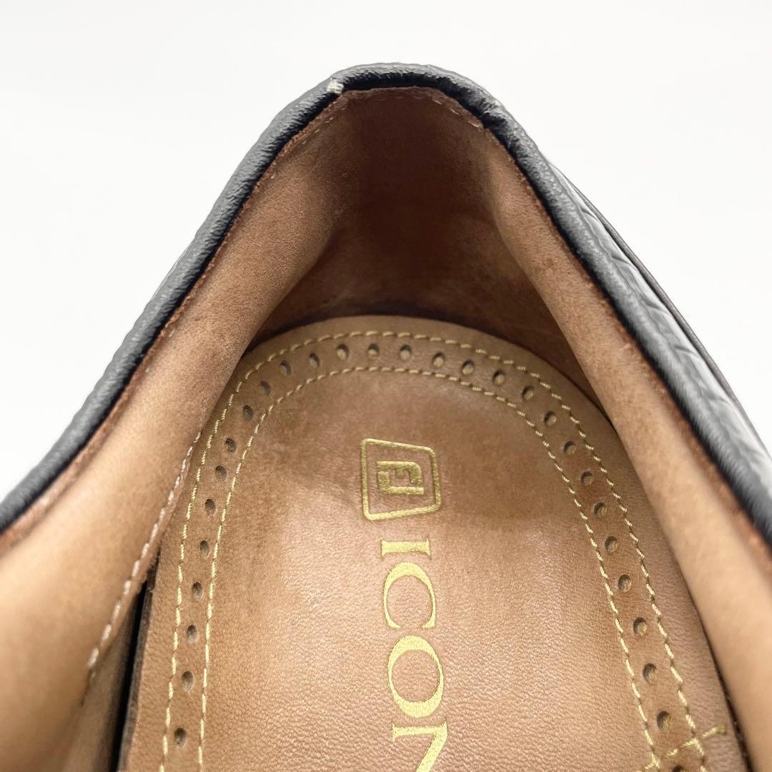 【訳あり】FJ FootJoy icon boa ゴルフシューズ スパイク 黒