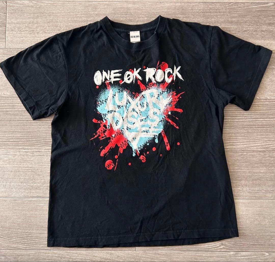 ONE OK ROCK LUXURY DISEASEハートTシャツ L最終値下げ