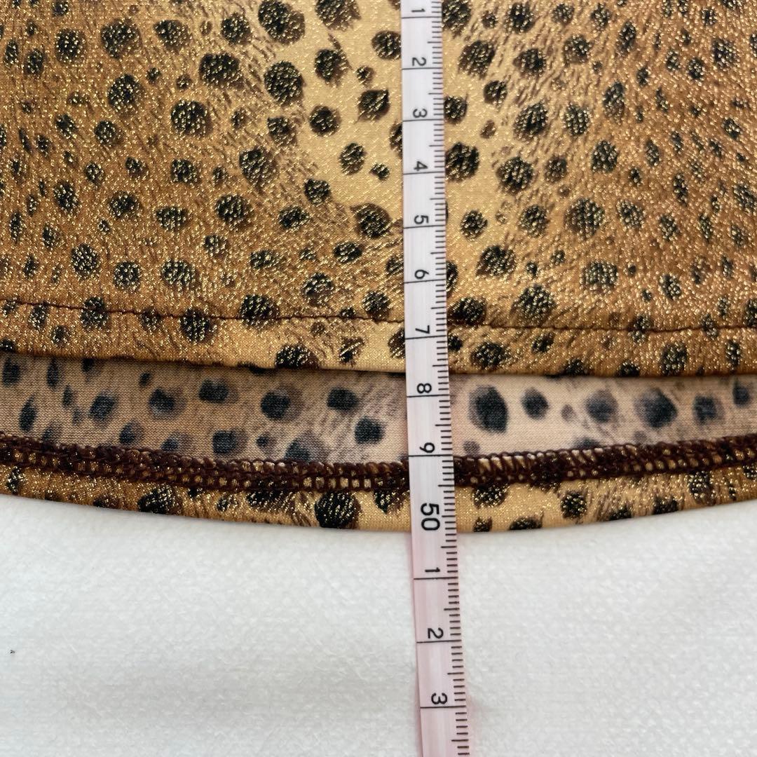 Create Sun レオパード柄 ダンス衣装 セットアップ トップス スカート