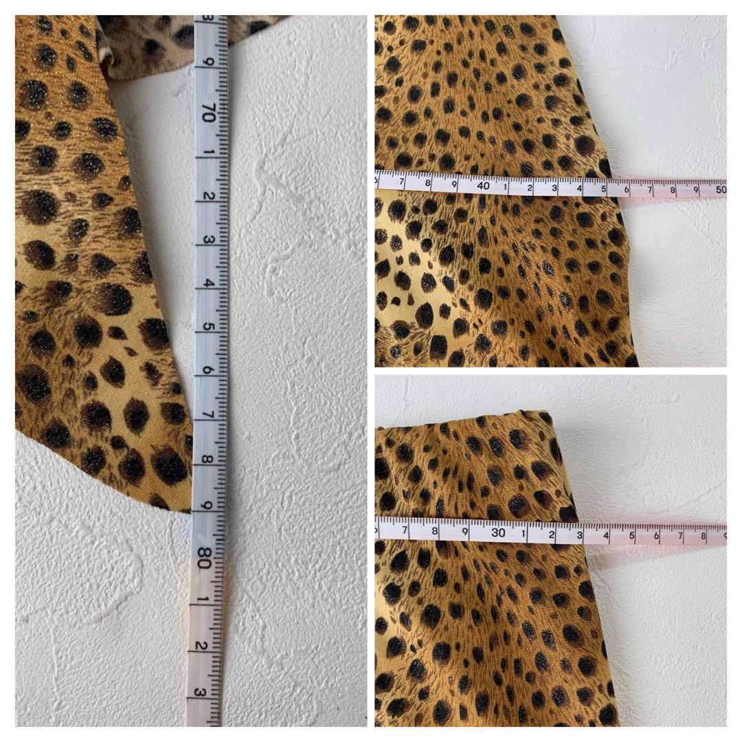 Create Sun レオパード柄 ダンス衣装 セットアップ トップス スカート