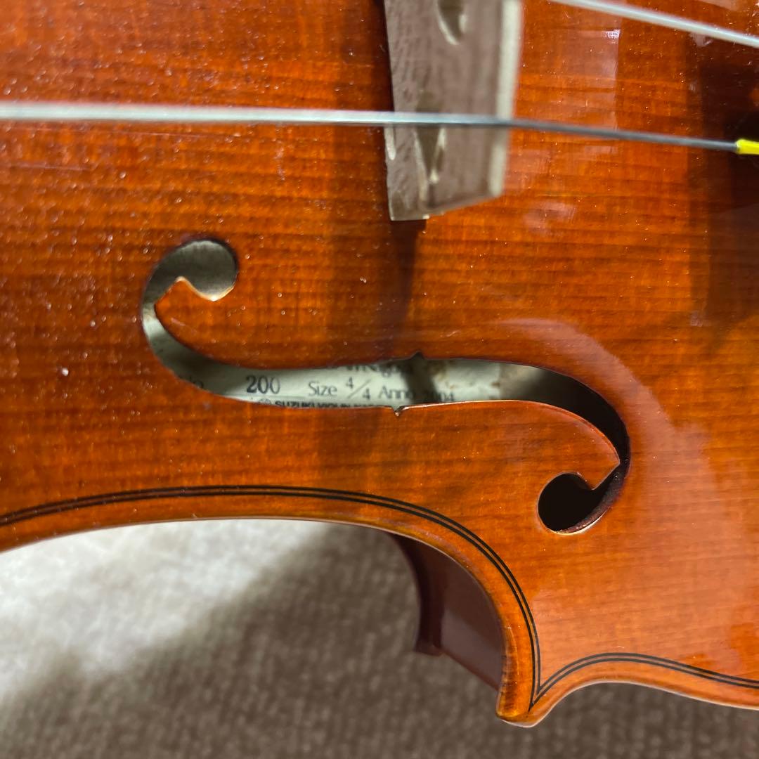 鈴木SUZUKI NO.200 4/4 2004年製 バイオリン