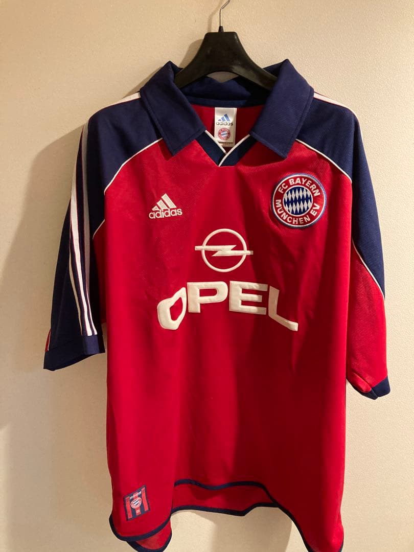 adidas 90sゲームシャツ　バイエルンミュンヘン99-01ユニフォーム