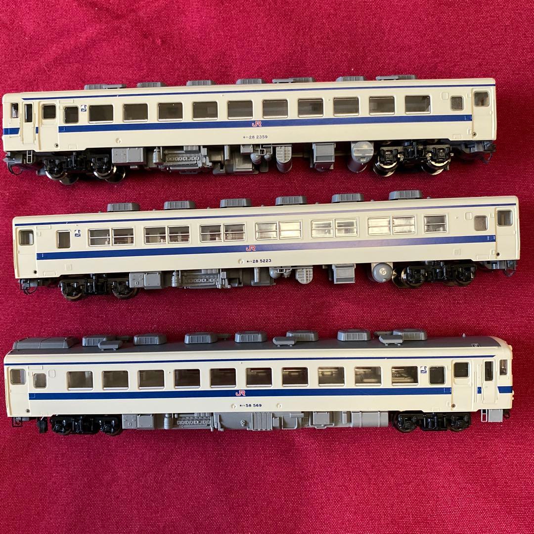 TOMIX 98939 キハ58系　九州色　快速シーサイドライナー 3両セット