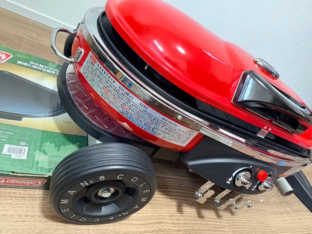 ほぼ新品Coleman RoadTrip 225 コンロ　ガス,プレート付