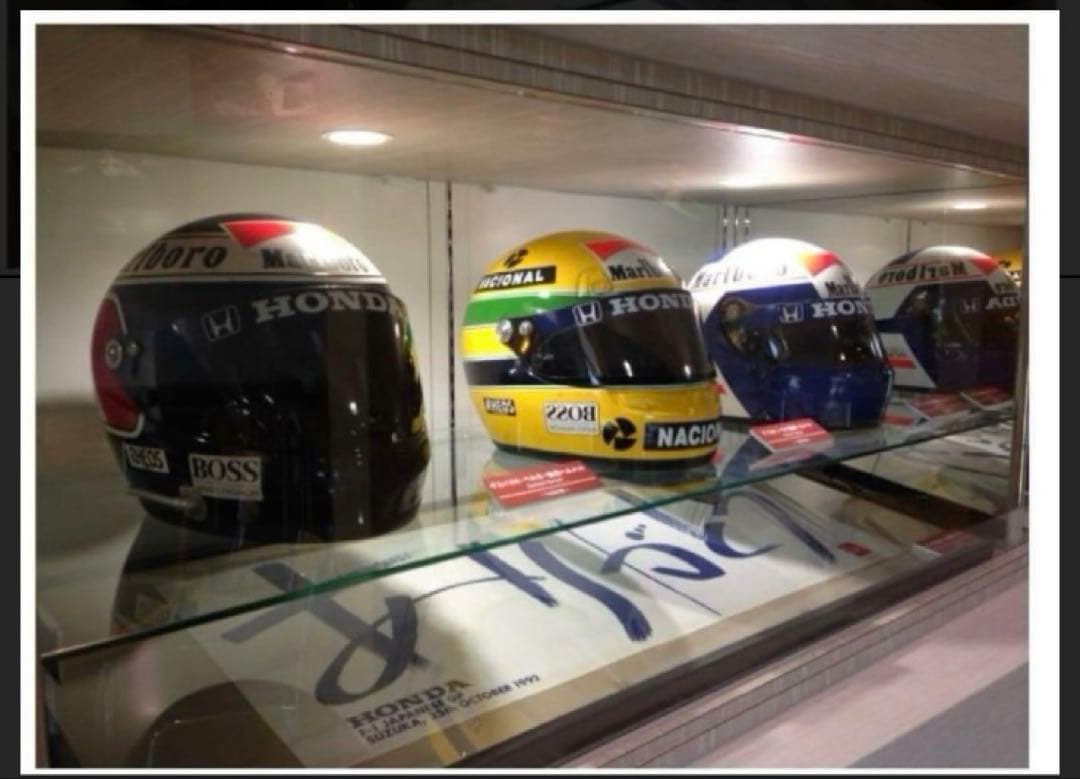 アイルトン・セナ　直筆サイン