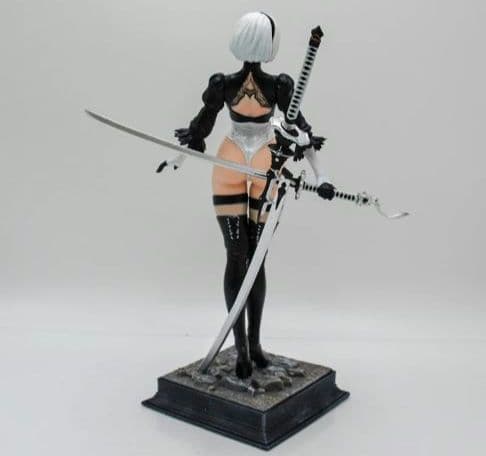 ニーアオートマタ　2b　ヨルハ　黒　フィギュア
