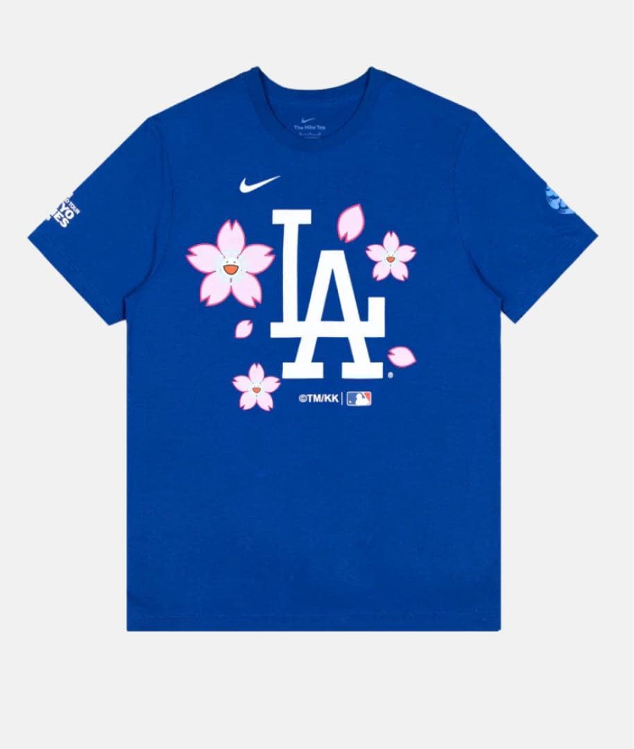 【新品】Lサイズ　ドジャース x 村上隆 コラボ ナイキ TシャツL