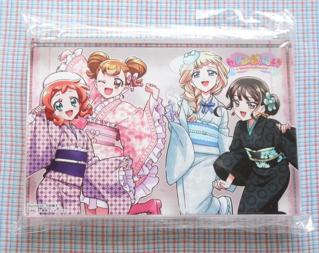 わんだふるぷりきゅあ！ ブルーレイ全巻購入特典 アクリルブロック わんぷり