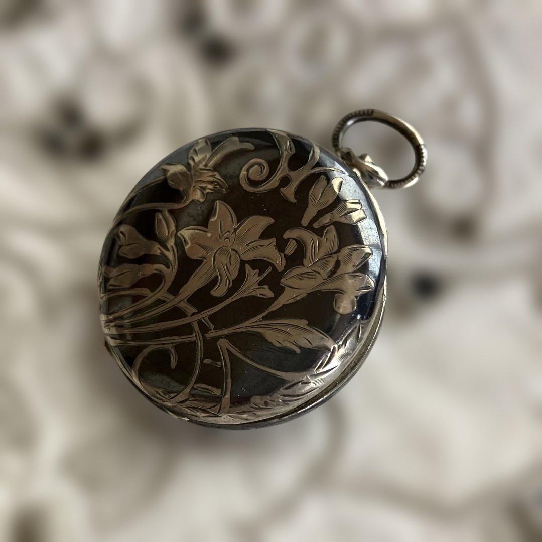 アンティーク1790年代　silver92.5 懐中時計 のケースのみ