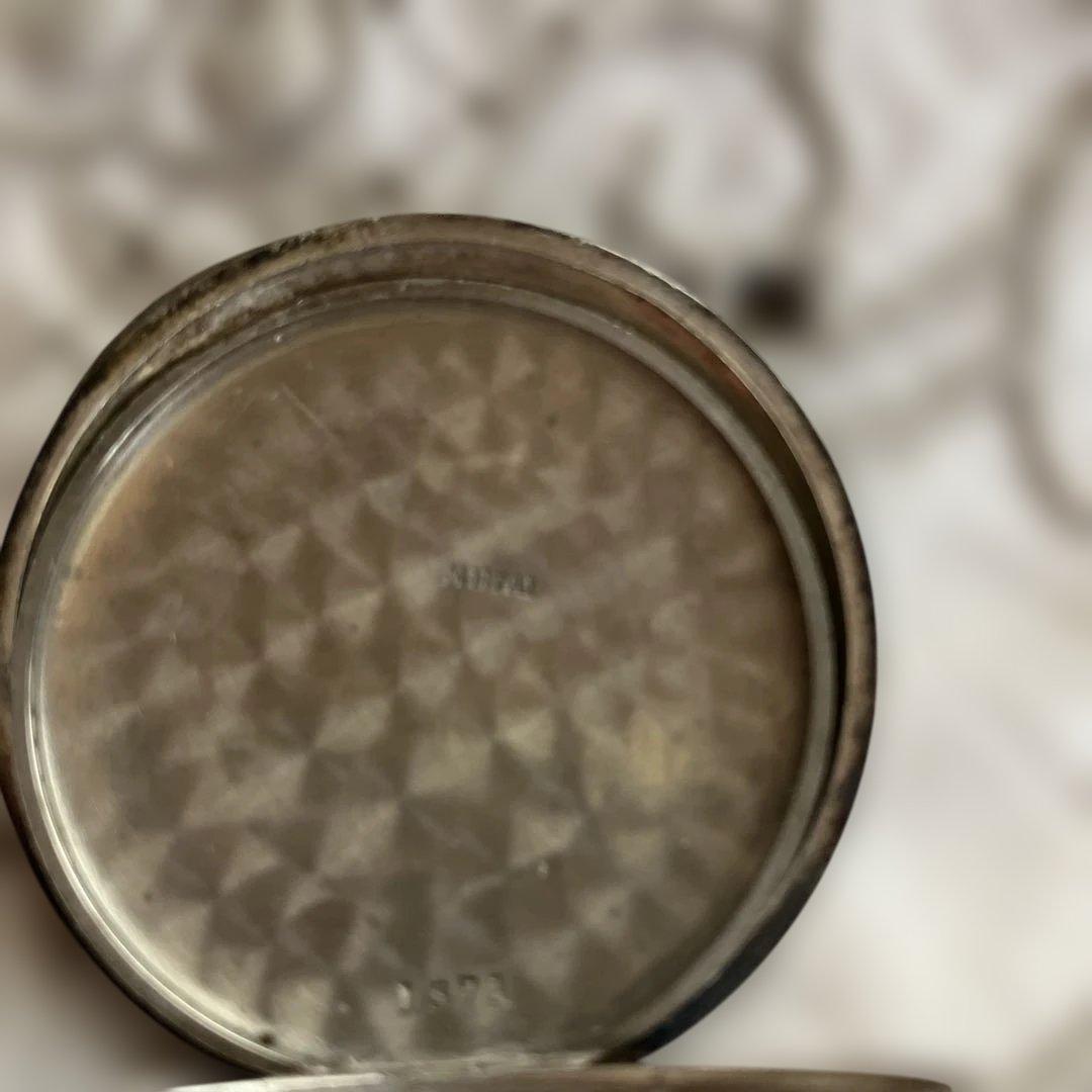 アンティーク1790年代　silver92.5 懐中時計 のケースのみ