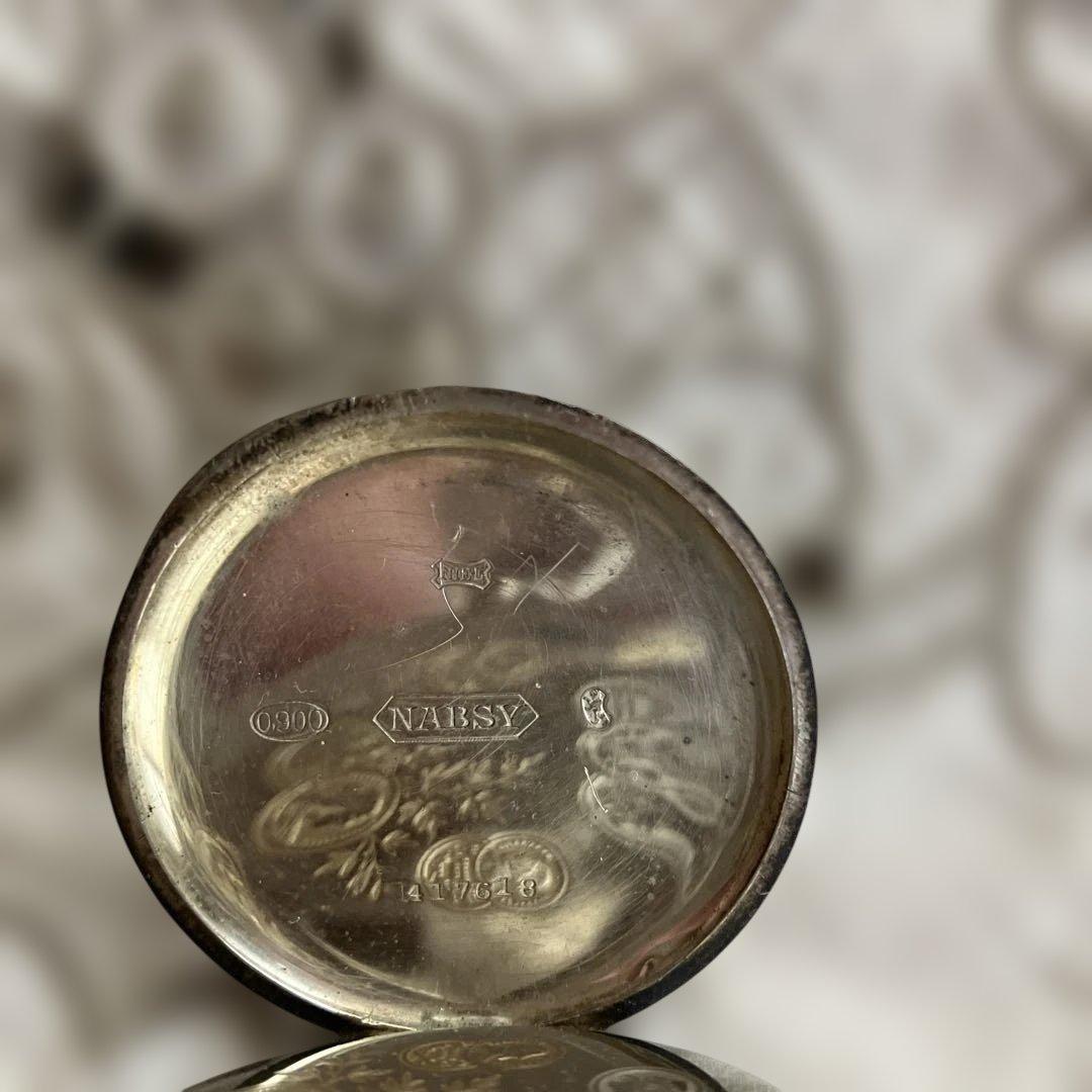 アンティーク1790年代　silver92.5 懐中時計 のケースのみ