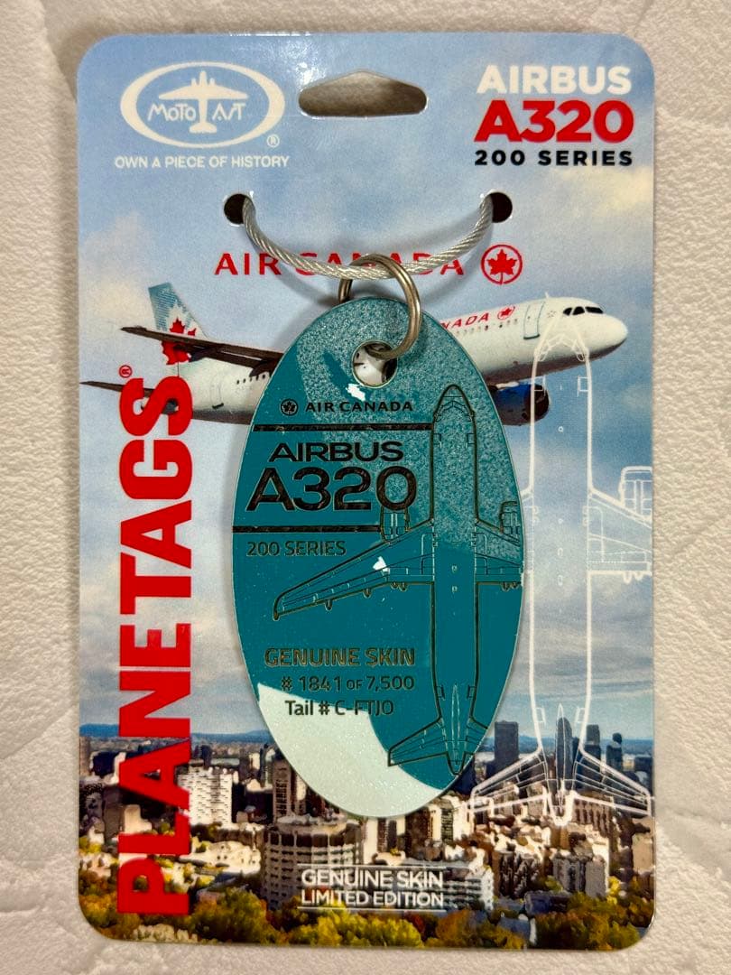 エアカナダA320 PLANETAGS C-FTJO