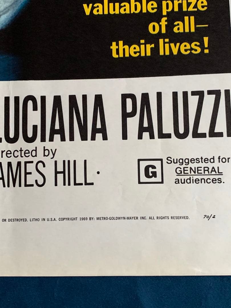 ネモ船長と海底都市　USオリジナル映画ポスター